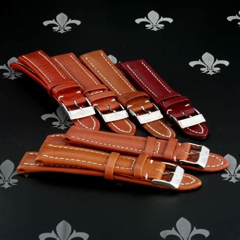 rubber strap for breitling|genuine Breitling leather watch strap.